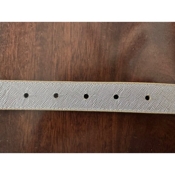 Tory Burch Gold Silver Reversible 1" Belt Women's Small - Picture 6 of 7